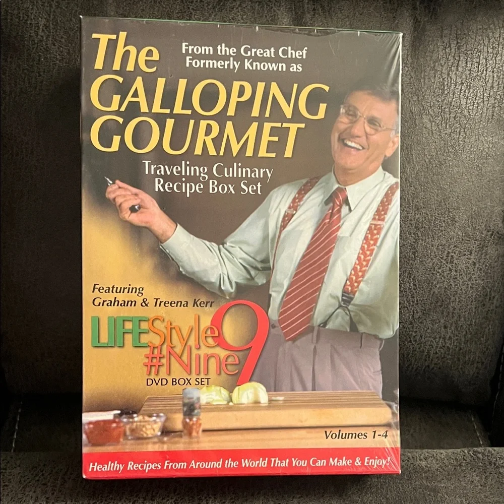 *New* The Galloping Gourmet DVD Box Set - Lifestyle #9 - Volume 1-8 - Picture 2 of 7